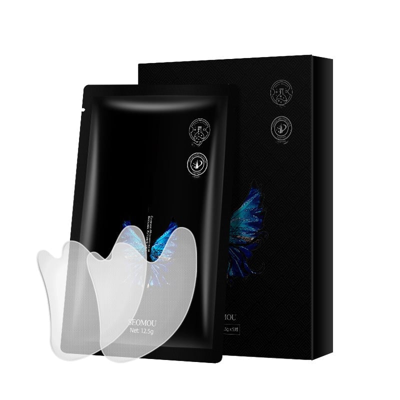🛒🛍️✨50% OFF Hot Sale🏷️Luxparlora® Freezing Mask, 5 Pairs, for Facial Nourishment🌱 and Wrinkle Removal Water Butterfly