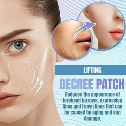 🛒🛍️✨50% OFF Hot Sale🏷️Luxparlora® Freezing Mask, 5 Pairs, for Facial Nourishment🌱 and Wrinkle Removal Water Butterfly