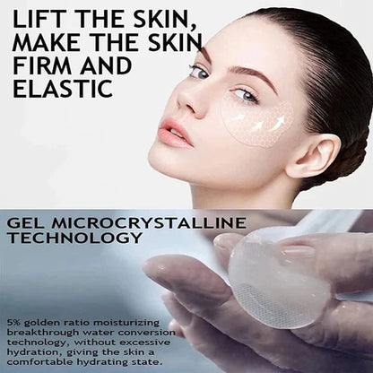 🛒🛍️✨50% OFF Hot Sale🏷️Luxparlora® Freezing Mask, 5 Pairs, for Facial Nourishment🌱 and Wrinkle Removal Water Butterfly