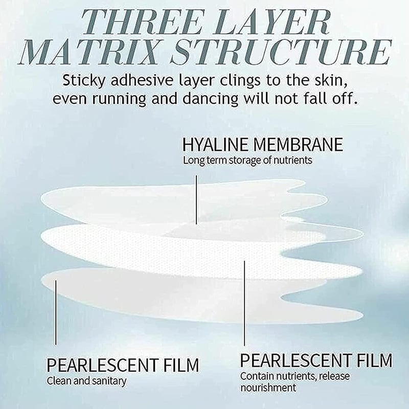 🛒🛍️✨50% OFF Hot Sale🏷️Luxparlora® Freezing Mask, 5 Pairs, for Facial Nourishment🌱 and Wrinkle Removal Water Butterfly