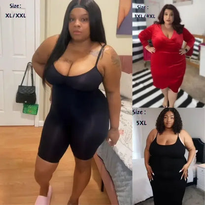 Luxparlora® Seamless Body Shapewear for Women Butt Lifter Bodysuit Tummy Control Seamless Shapewear Comfort Womenswear 3